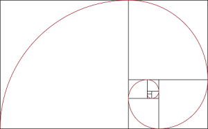 spirala fibonacciego